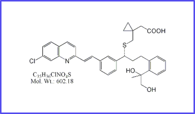 Montelukast 1,2-Diol / Montelukast 1,2-Diol (Mixture of Diastereomers)